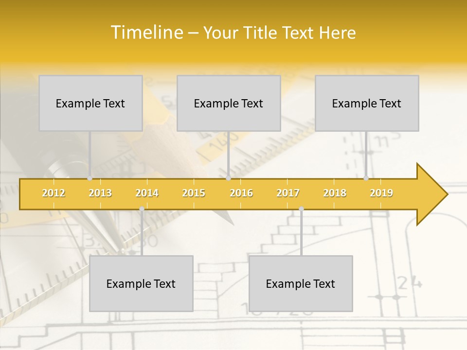 Young Grandmother Elder PowerPoint Template