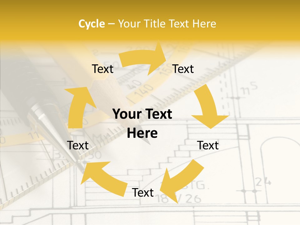 Young Grandmother Elder PowerPoint Template