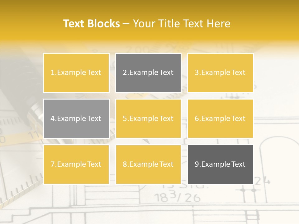 Young Grandmother Elder PowerPoint Template