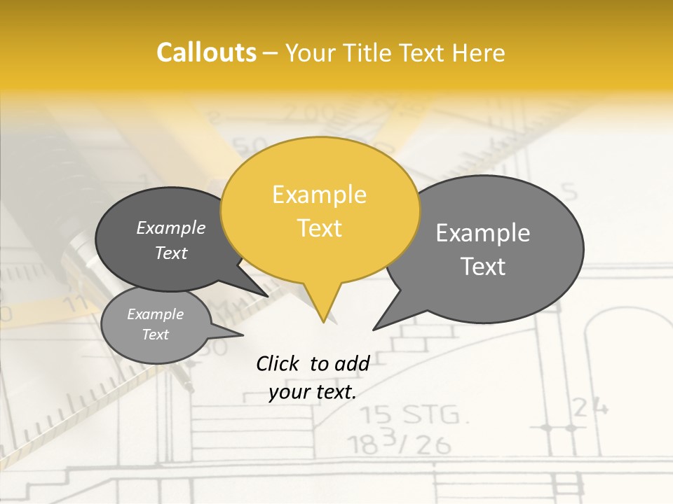 Young Grandmother Elder PowerPoint Template