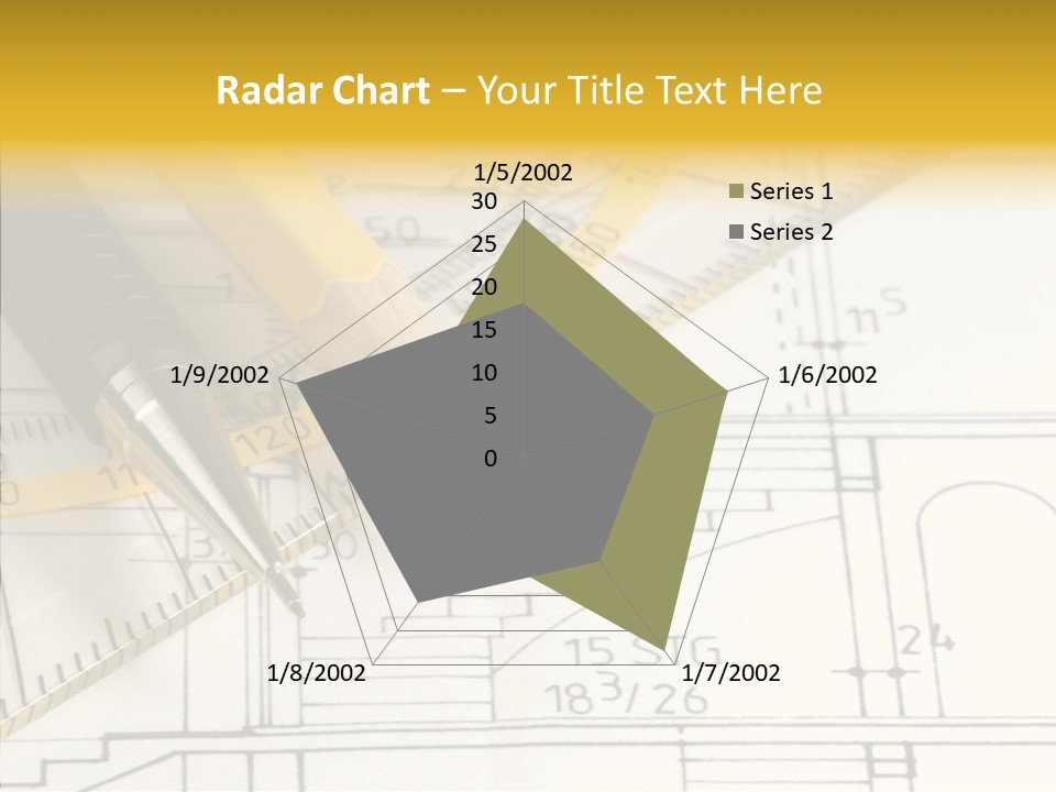 Young Grandmother Elder PowerPoint Template