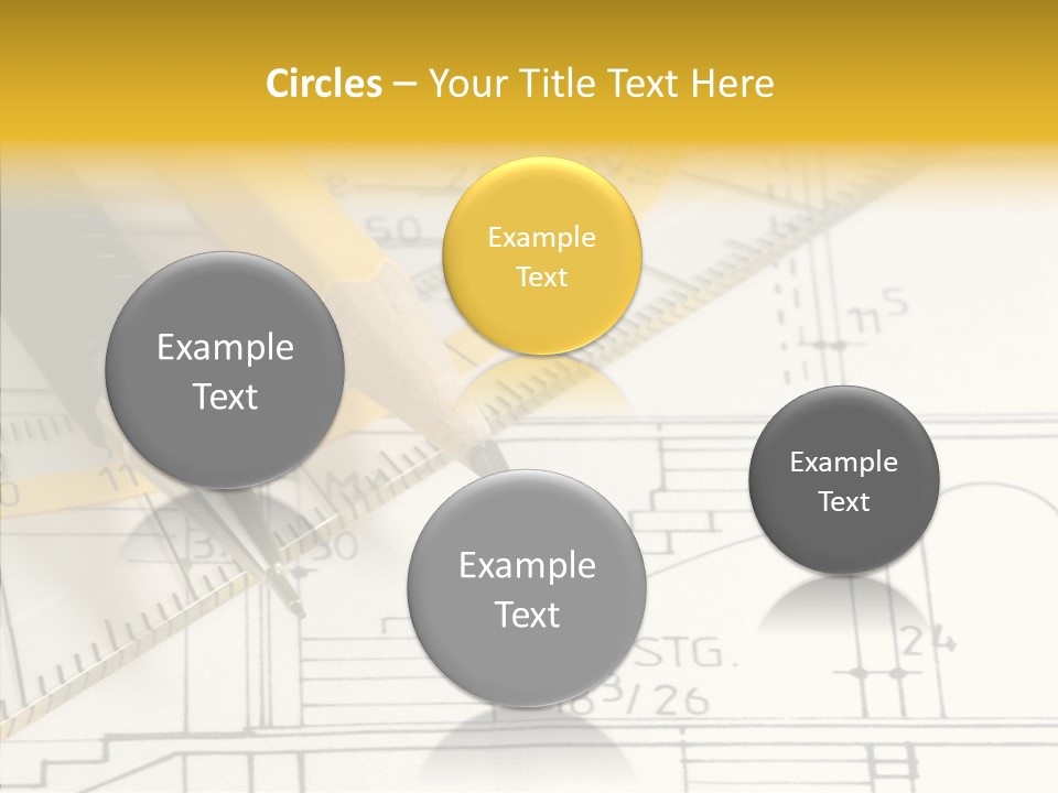 Young Grandmother Elder PowerPoint Template