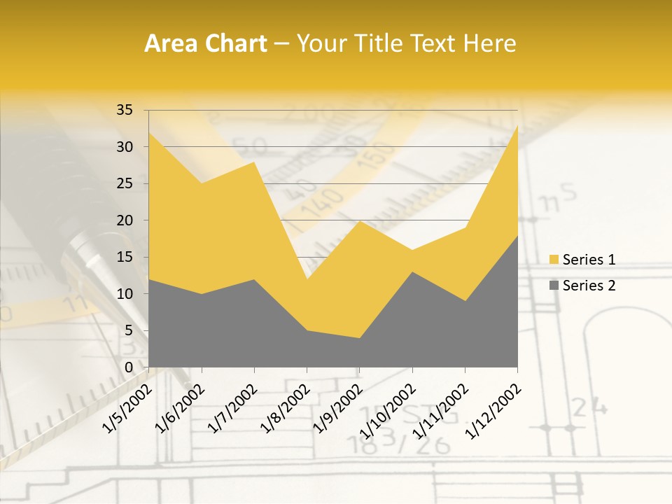 Young Grandmother Elder PowerPoint Template