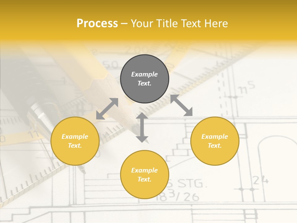 Young Grandmother Elder PowerPoint Template