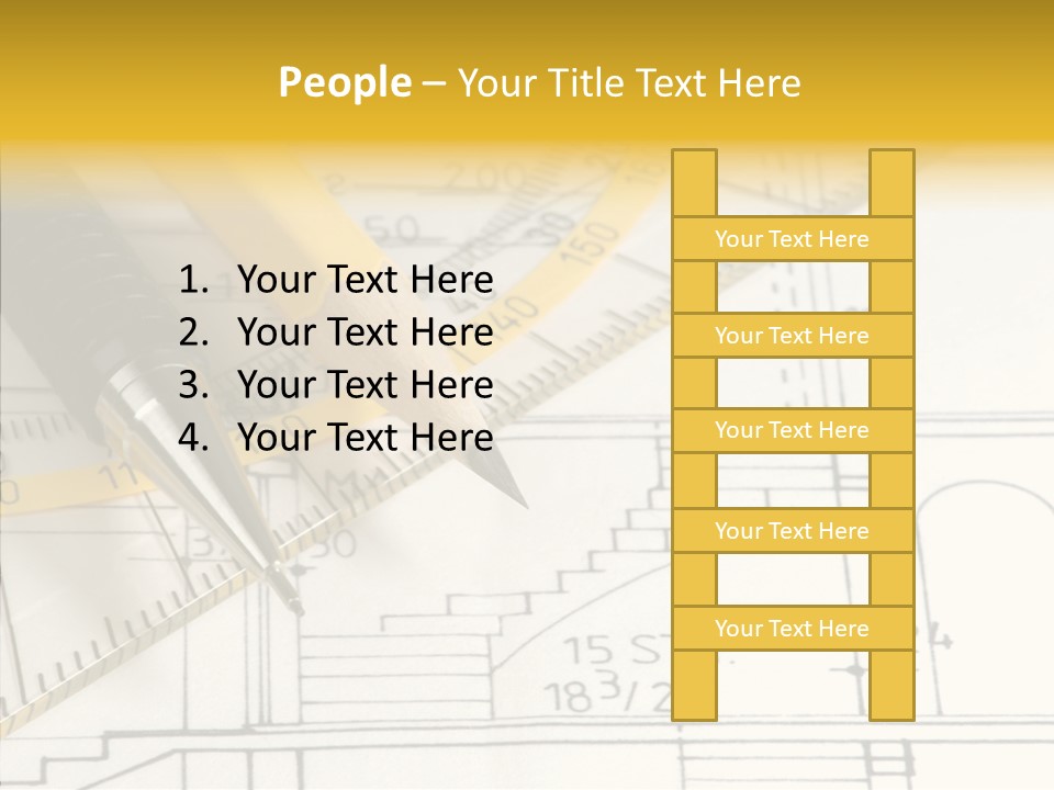Young Grandmother Elder PowerPoint Template
