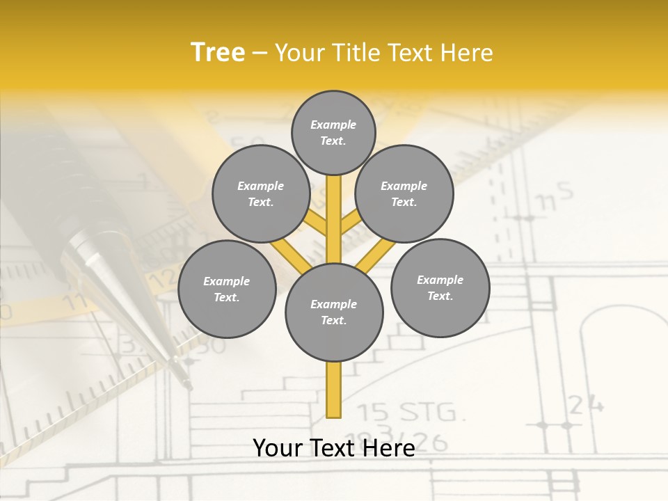 Young Grandmother Elder PowerPoint Template