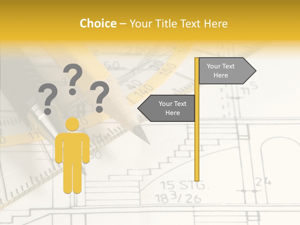 Young Grandmother Elder PowerPoint Template