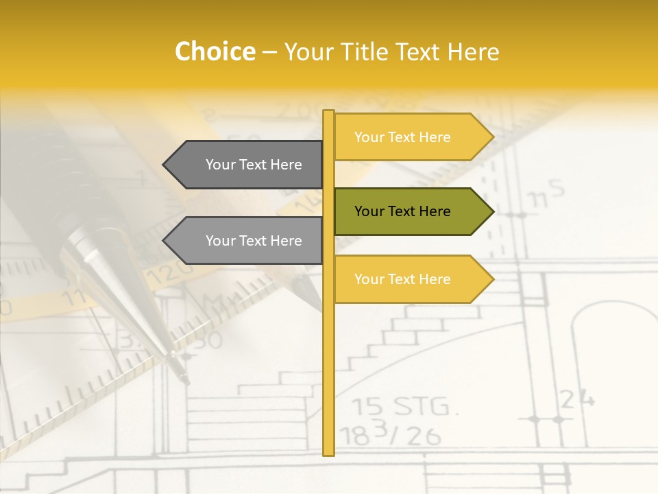 Young Grandmother Elder PowerPoint Template