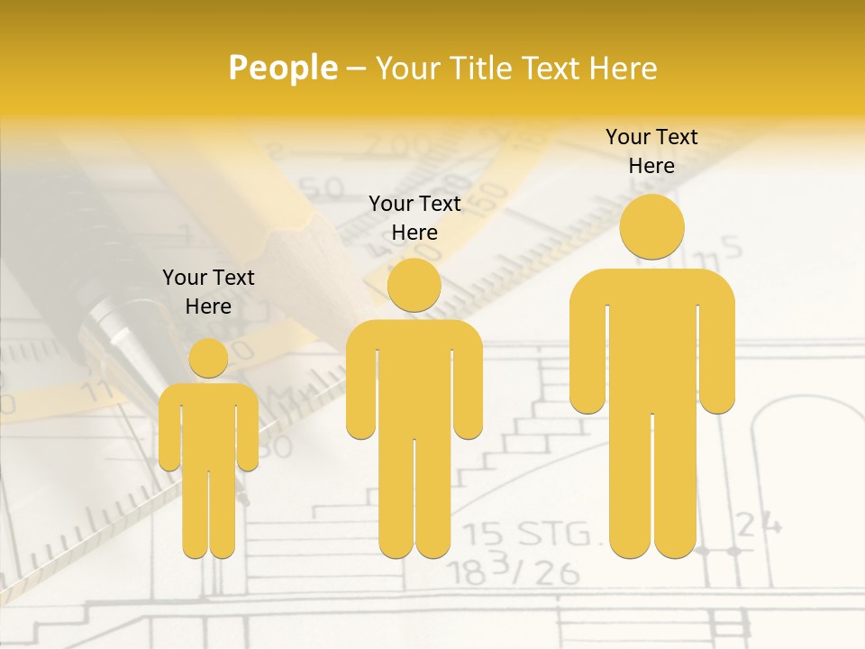 Young Grandmother Elder PowerPoint Template