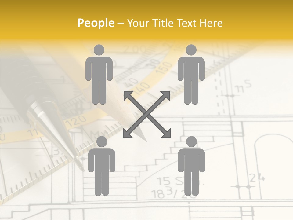 Young Grandmother Elder PowerPoint Template