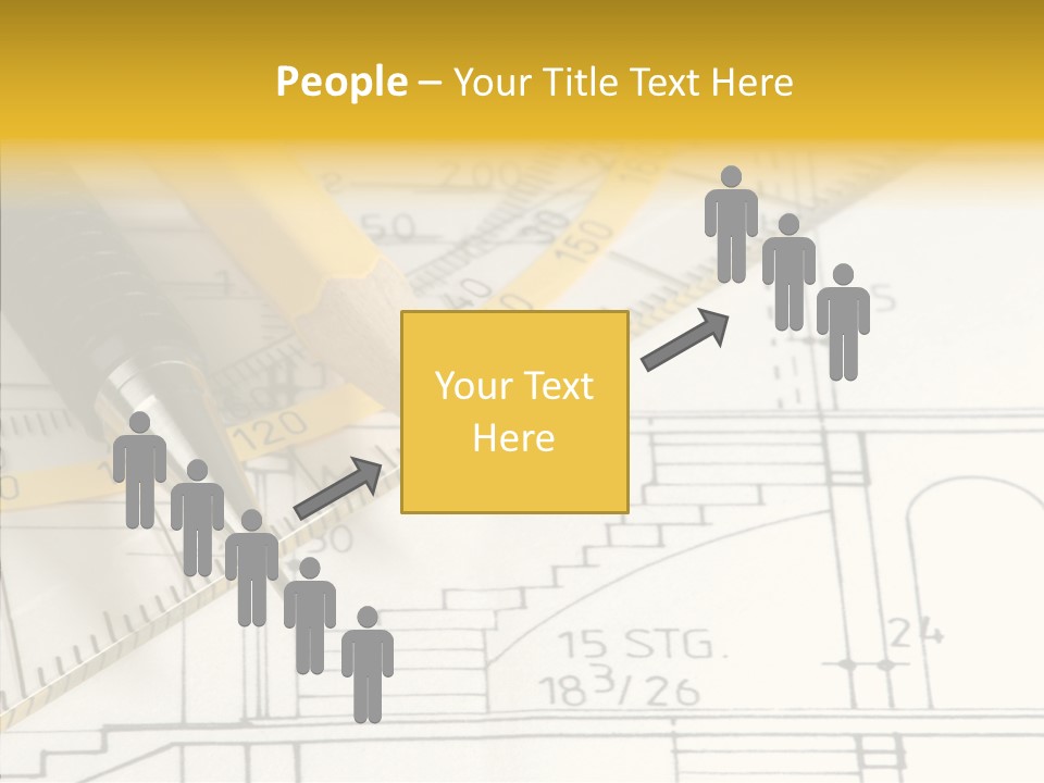 Young Grandmother Elder PowerPoint Template