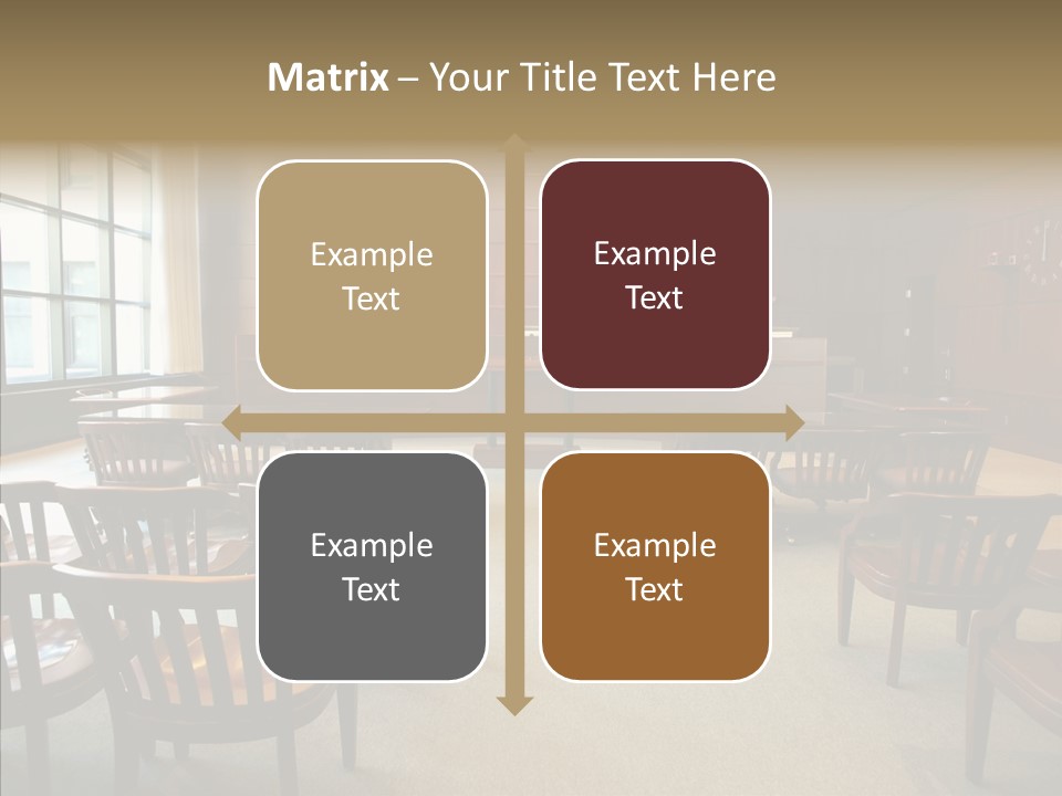 Young Caregiver White Background PowerPoint Template