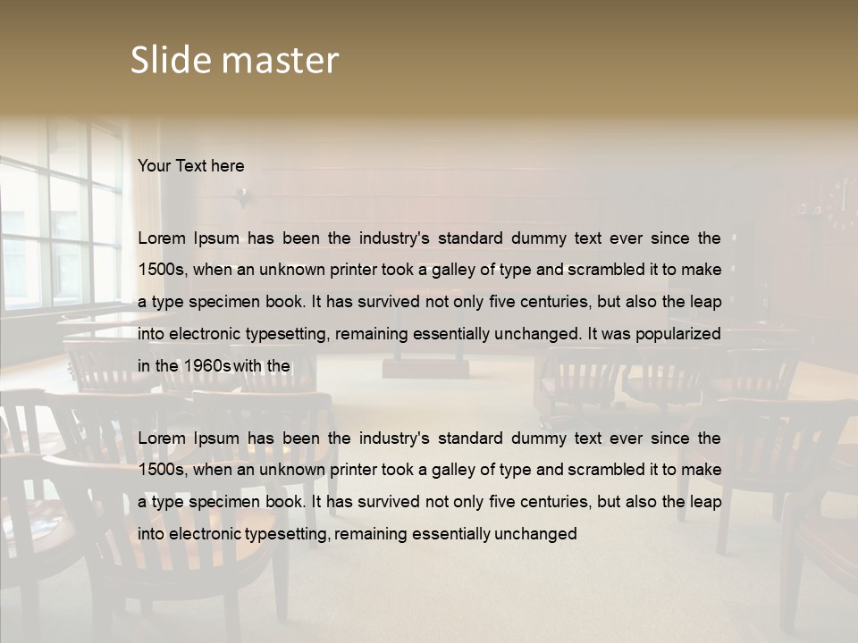 Young Caregiver White Background PowerPoint Template