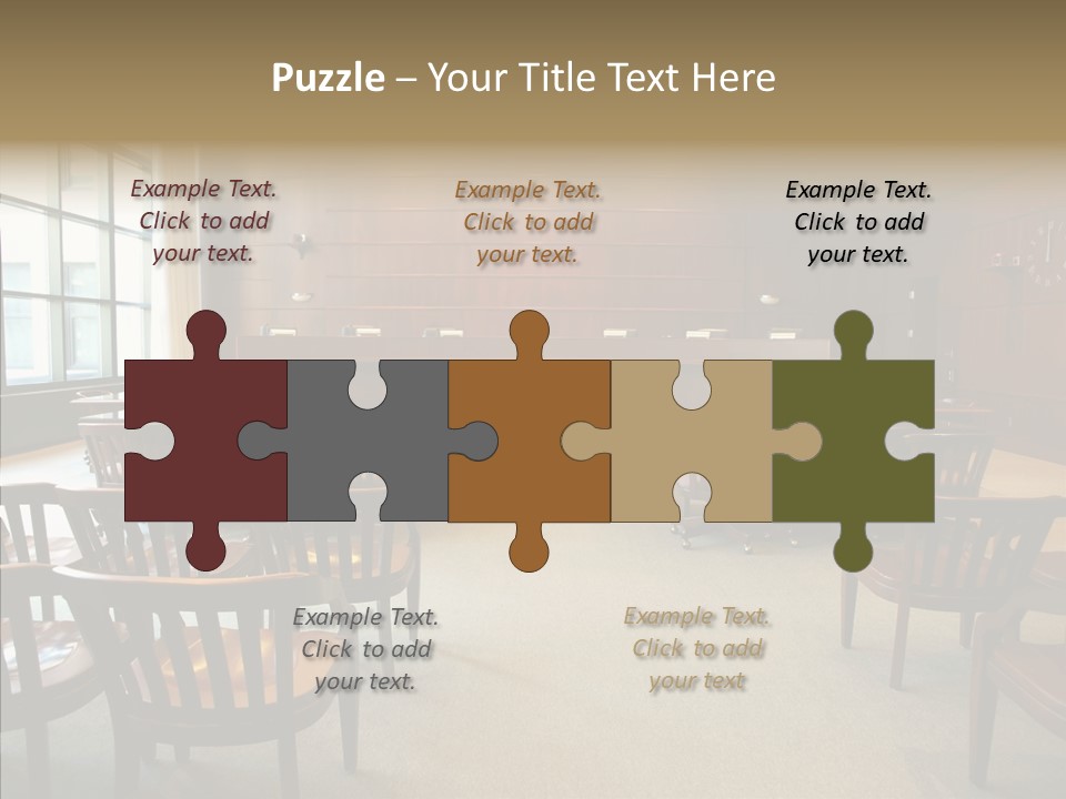 Young Caregiver White Background PowerPoint Template