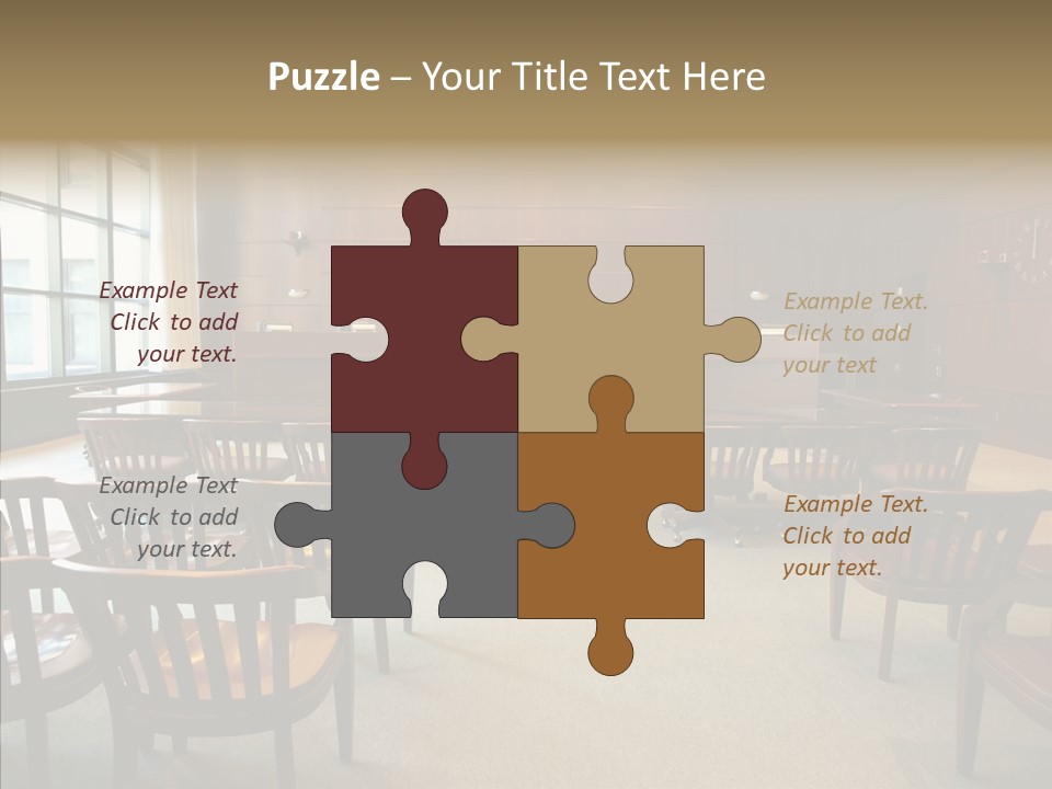 Young Caregiver White Background PowerPoint Template