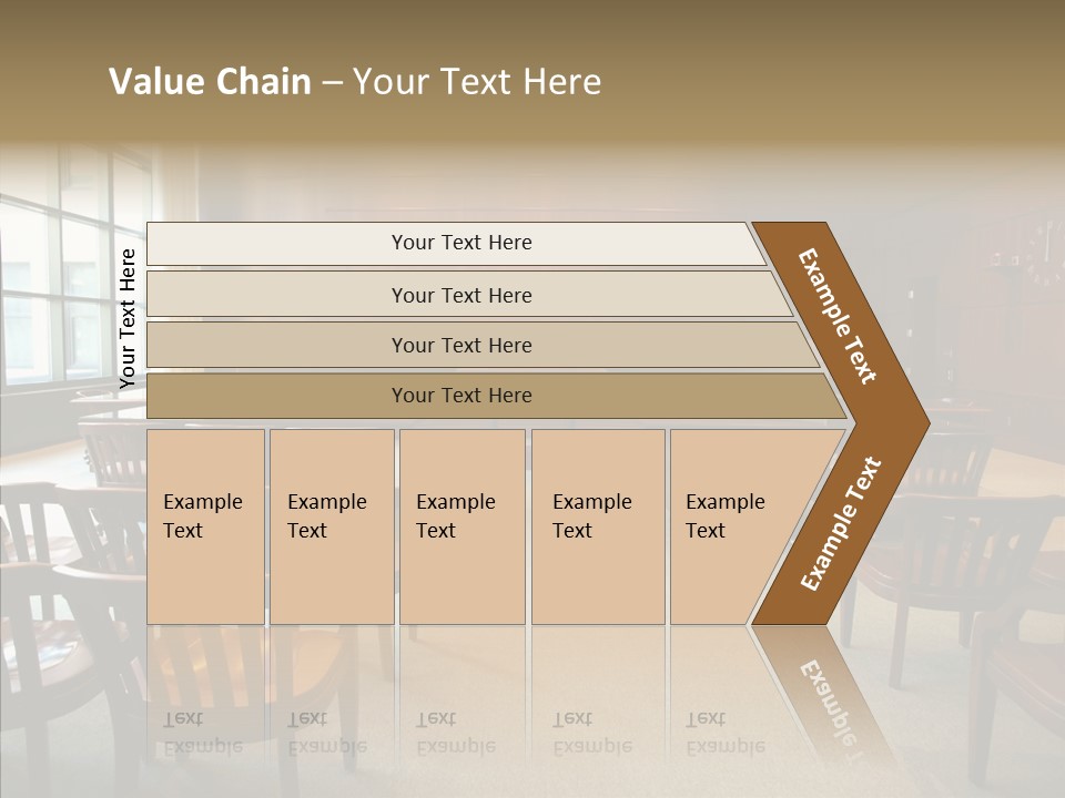 Young Caregiver White Background PowerPoint Template