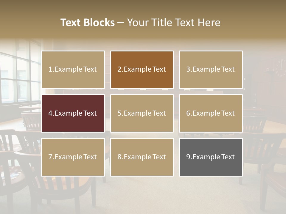 Young Caregiver White Background PowerPoint Template