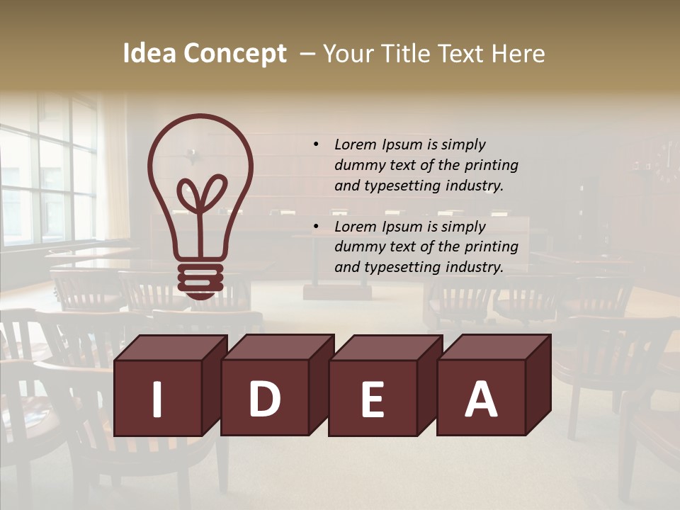 Young Caregiver White Background PowerPoint Template