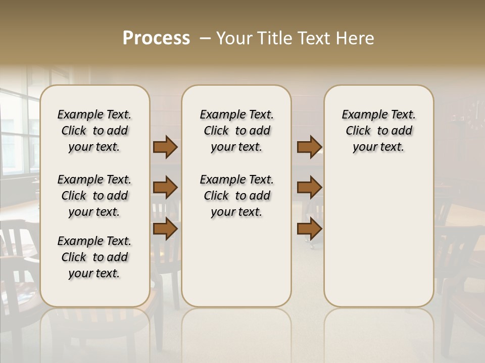 Young Caregiver White Background PowerPoint Template