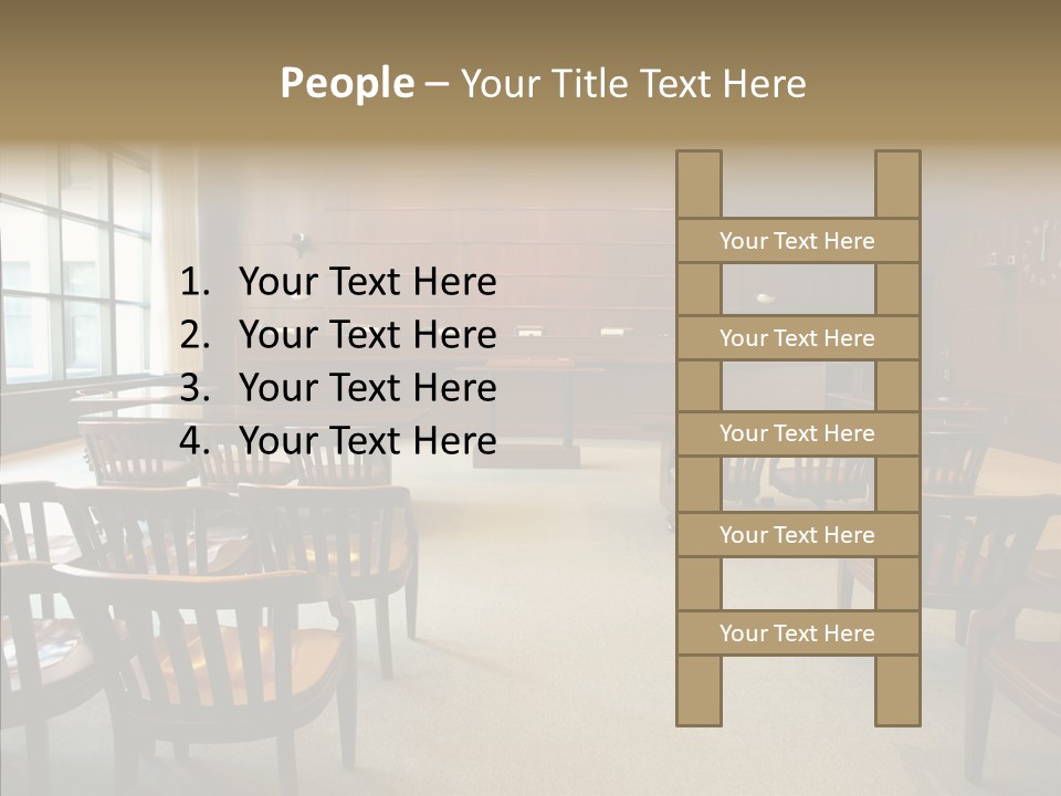 Young Caregiver White Background PowerPoint Template