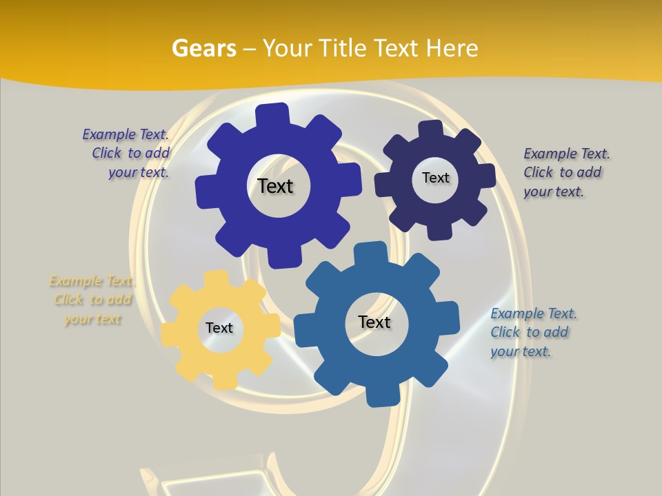 Assistance Grandmother Two PowerPoint Template