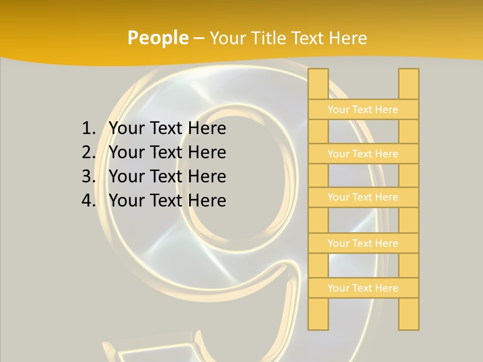 Assistance Grandmother Two PowerPoint Template