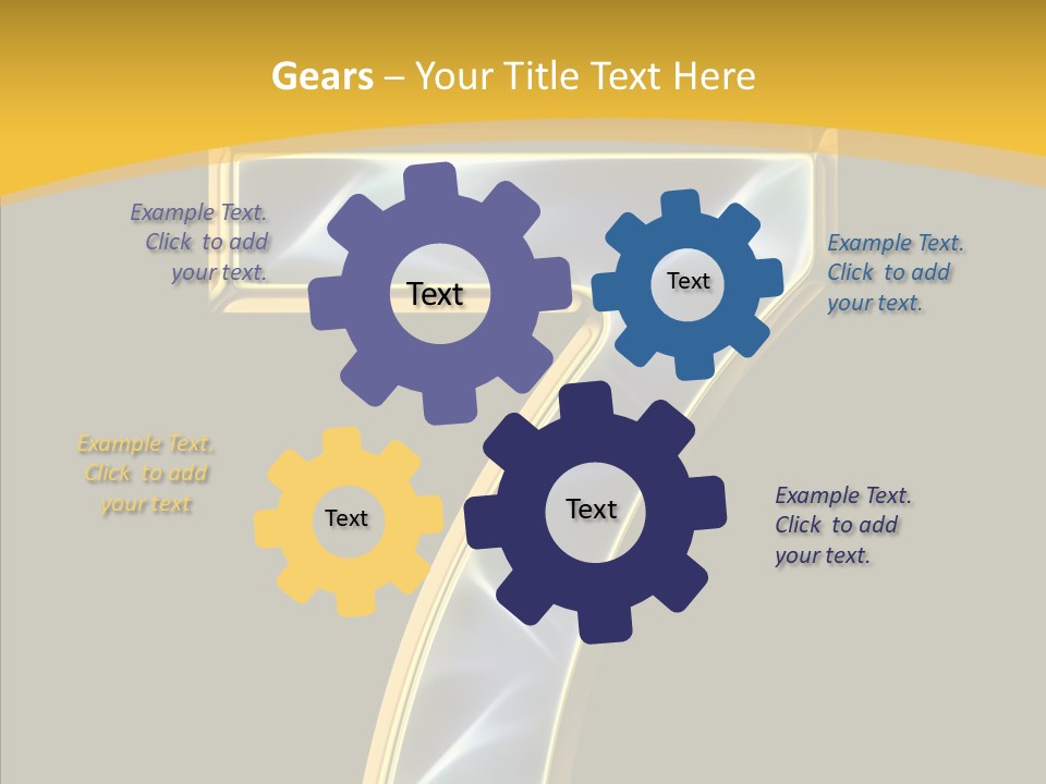 Assistance Women Senior PowerPoint Template