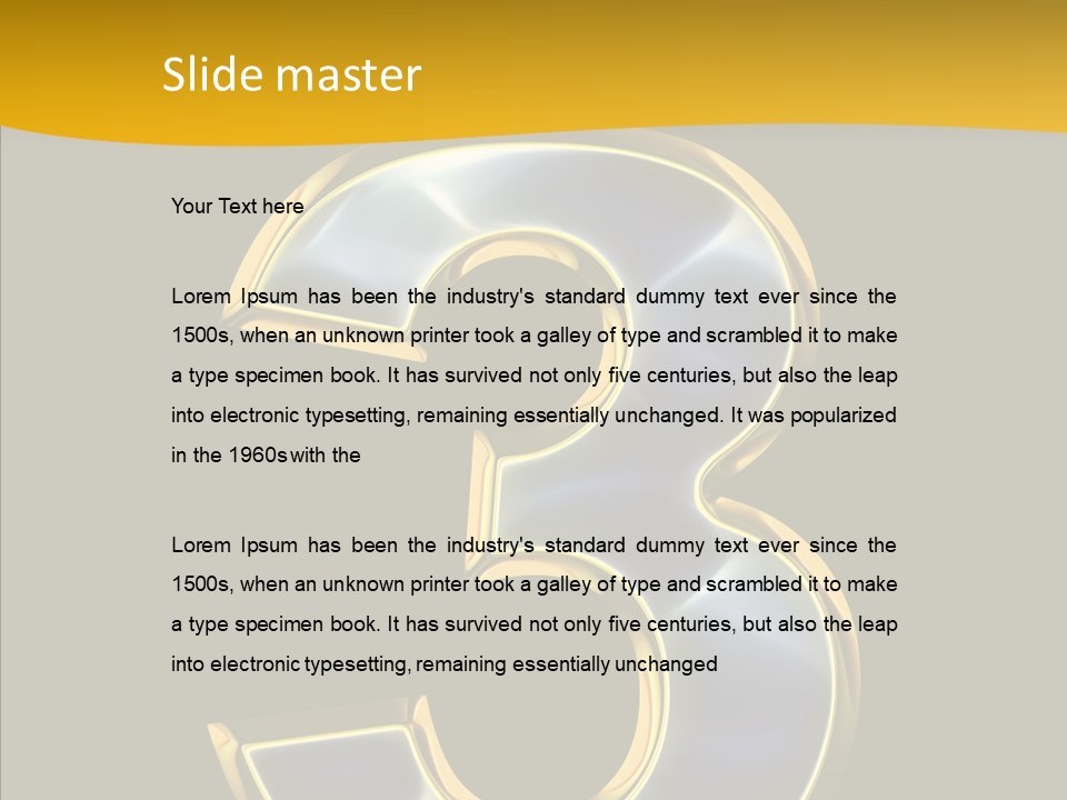 Female Elderly Background PowerPoint Template