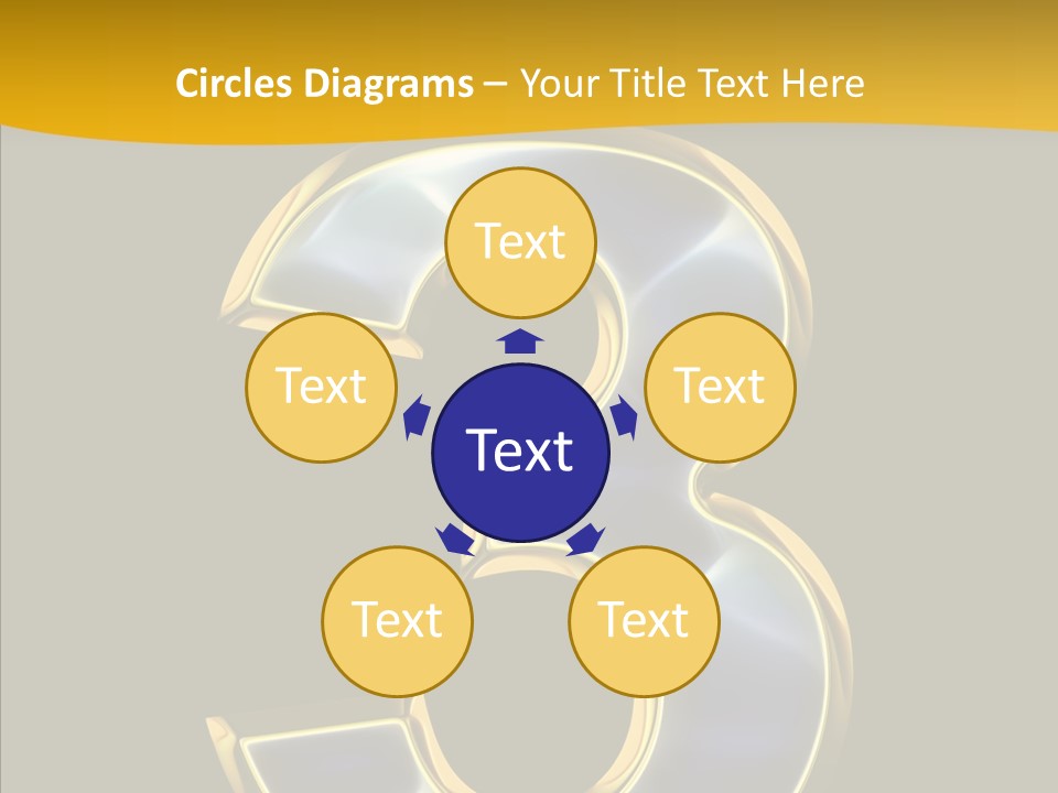 Female Elderly Background PowerPoint Template