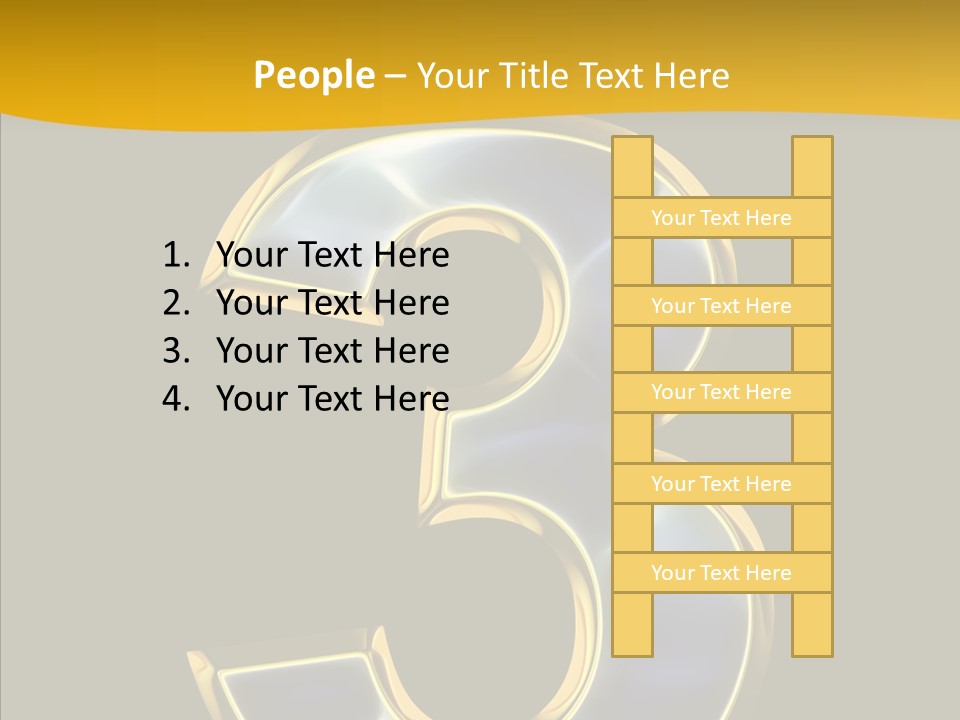 Female Elderly Background PowerPoint Template