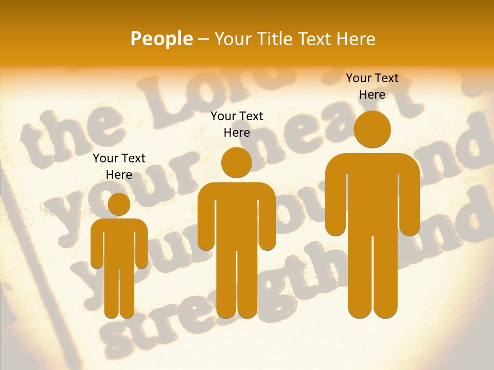 Assistance Touching Help PowerPoint Template