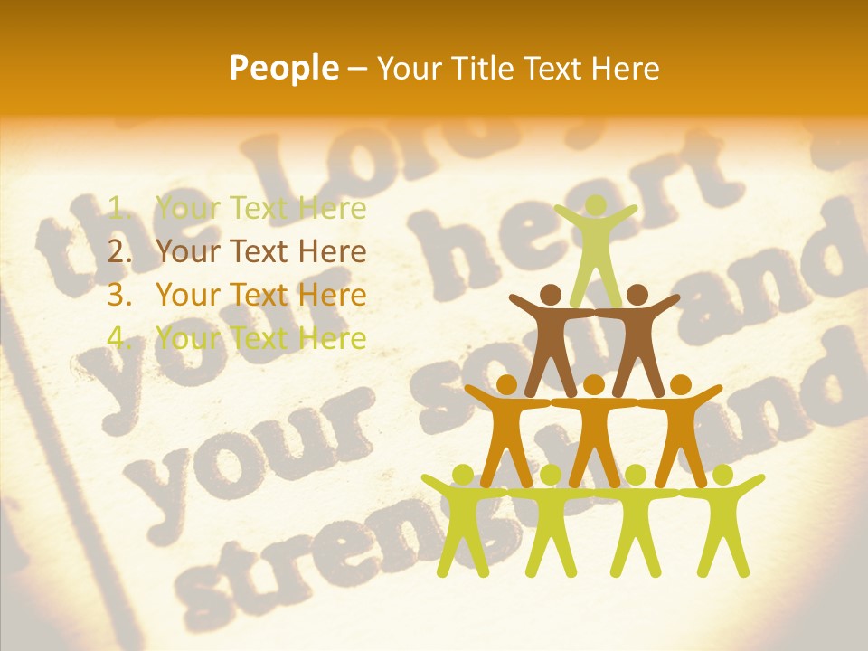 Assistance Touching Help PowerPoint Template