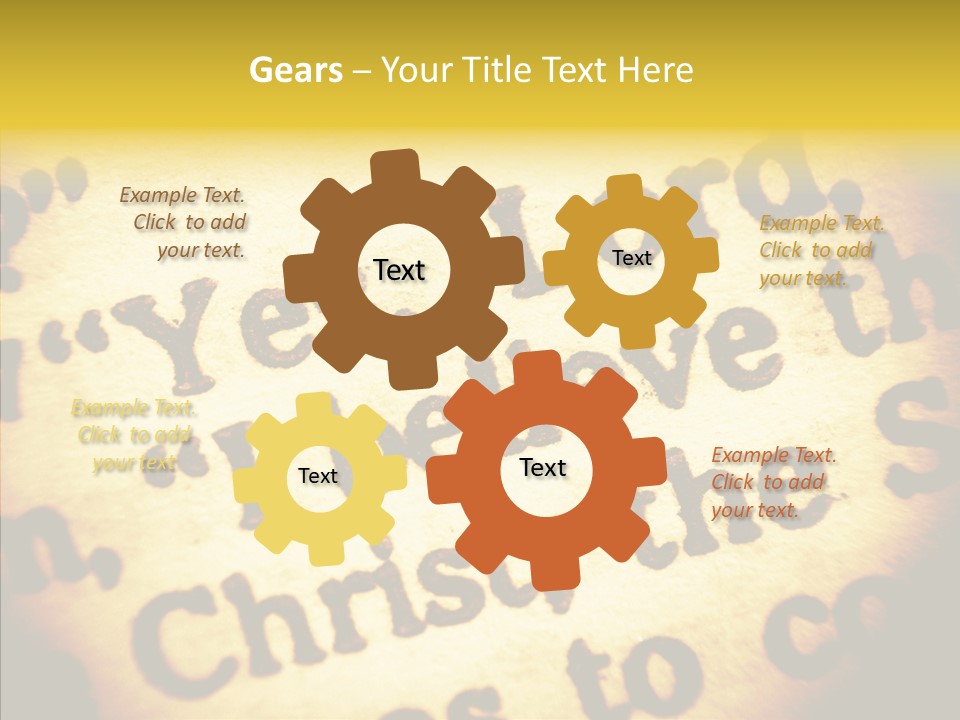 Helping Hand Background Two PowerPoint Template