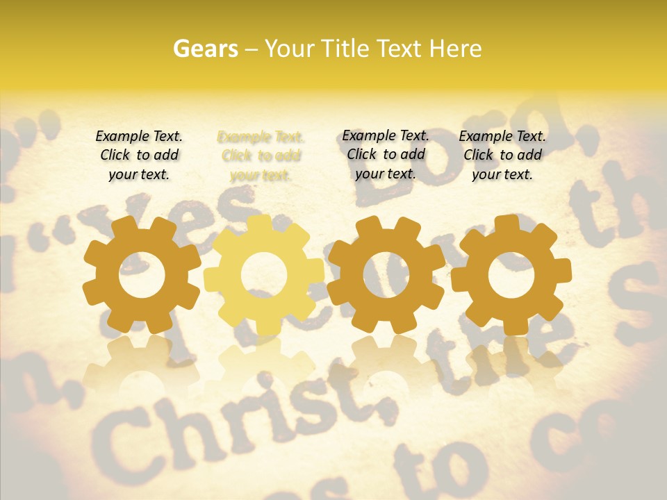 Helping Hand Background Two PowerPoint Template