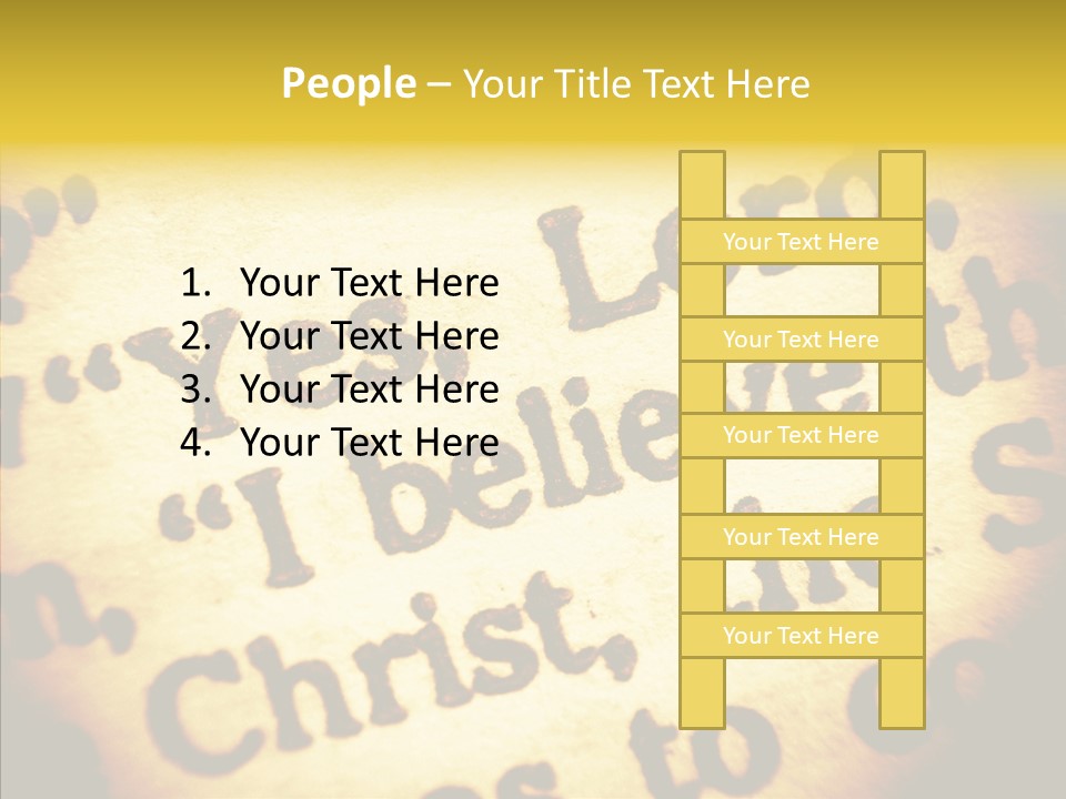 Helping Hand Background Two PowerPoint Template