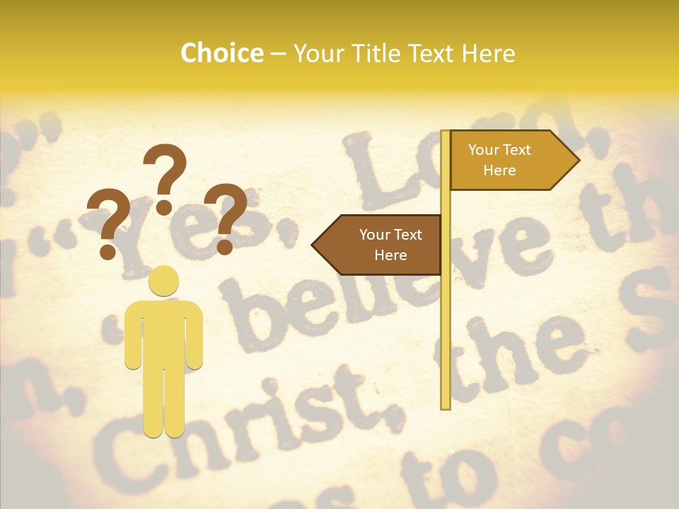 Helping Hand Background Two PowerPoint Template