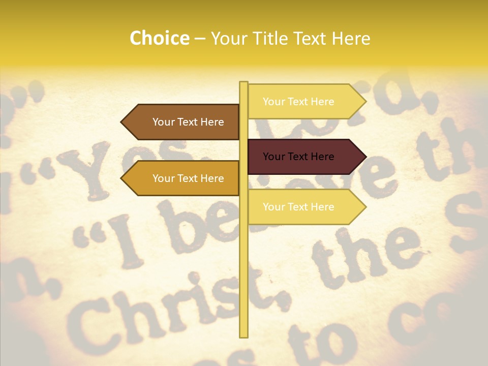Helping Hand Background Two PowerPoint Template