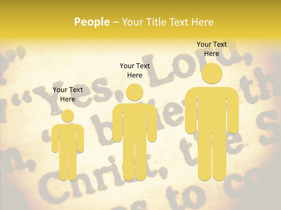 Helping Hand Background Two PowerPoint Template