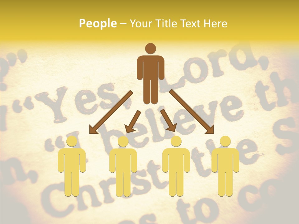 Helping Hand Background Two PowerPoint Template