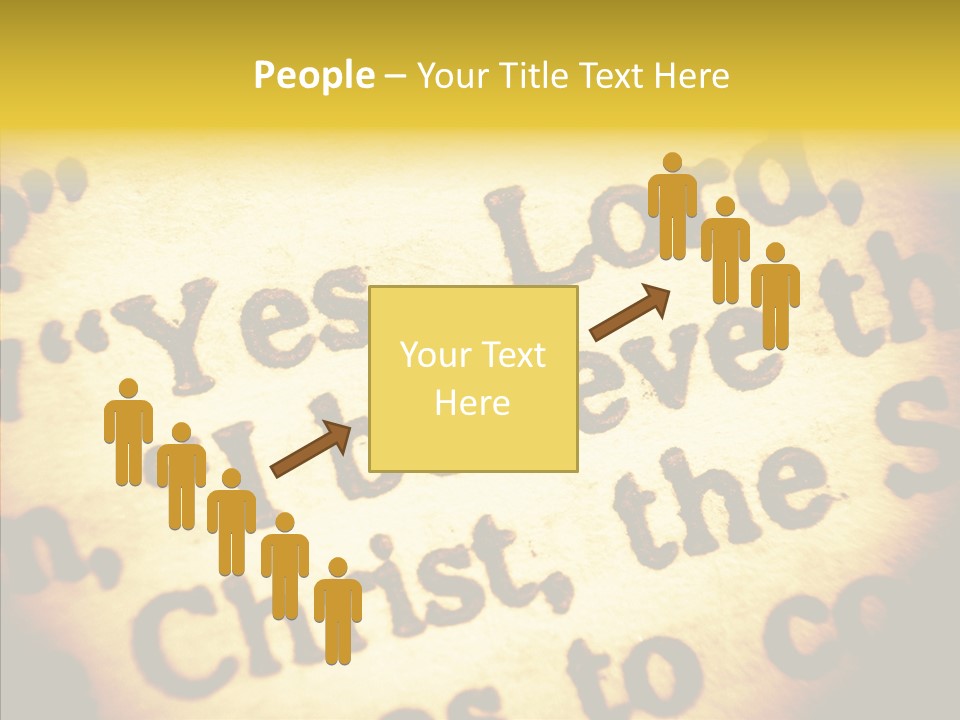 Helping Hand Background Two PowerPoint Template