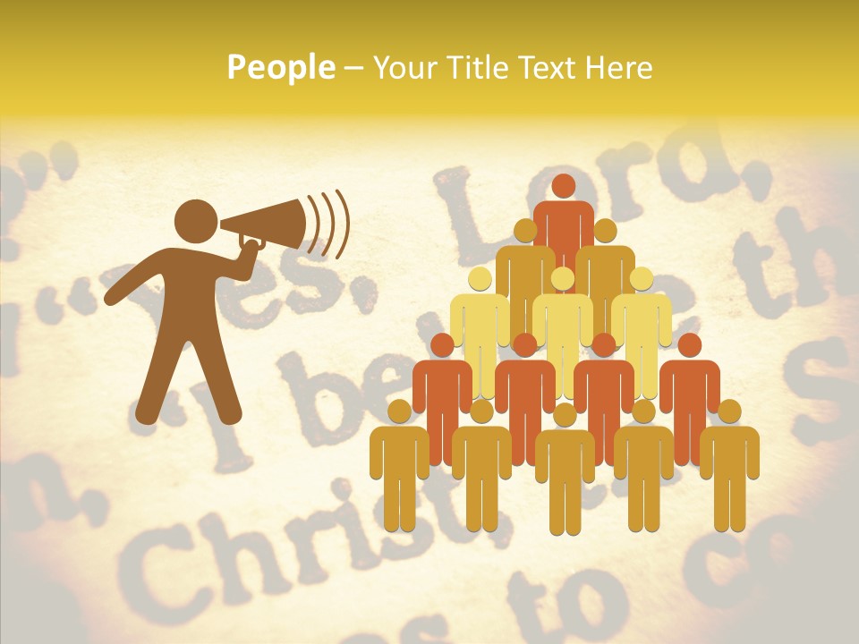 Helping Hand Background Two PowerPoint Template