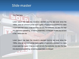 Adult Finger Senior PowerPoint Template