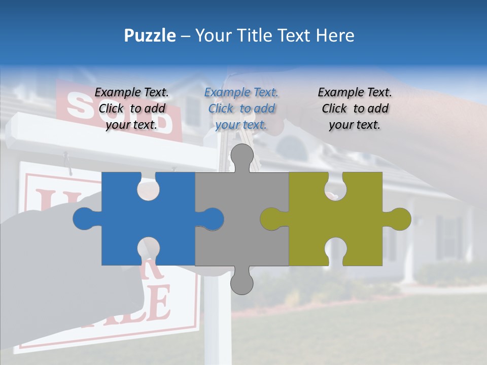 Adult Finger Senior PowerPoint Template