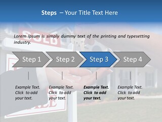 Adult Finger Senior PowerPoint Template