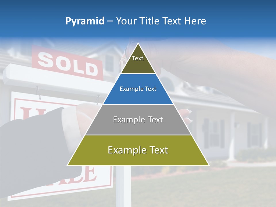 Adult Finger Senior PowerPoint Template