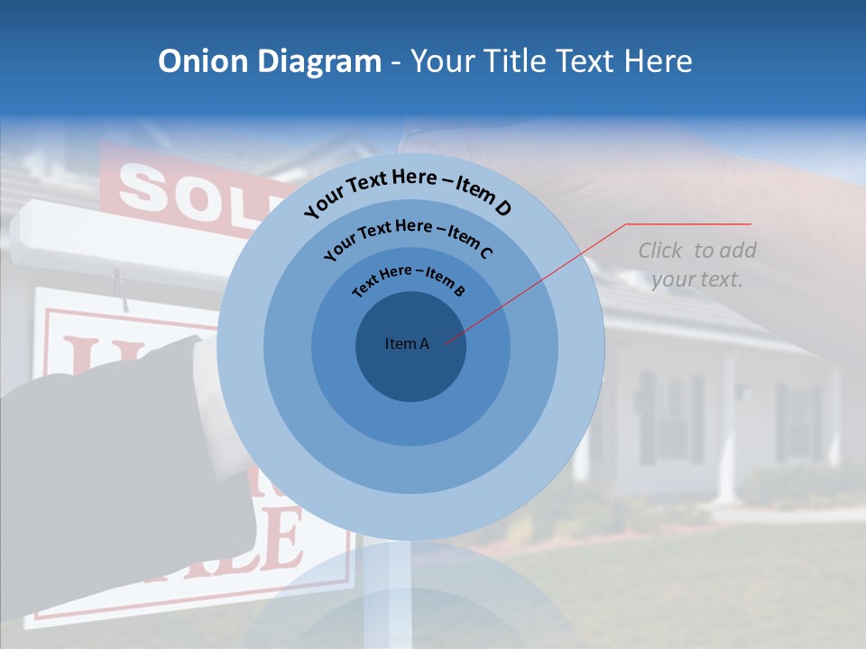 Adult Finger Senior PowerPoint Template