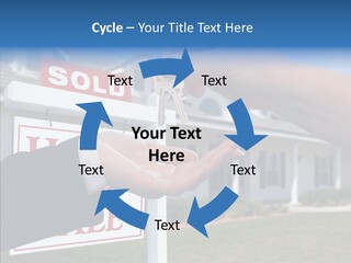 Adult Finger Senior PowerPoint Template