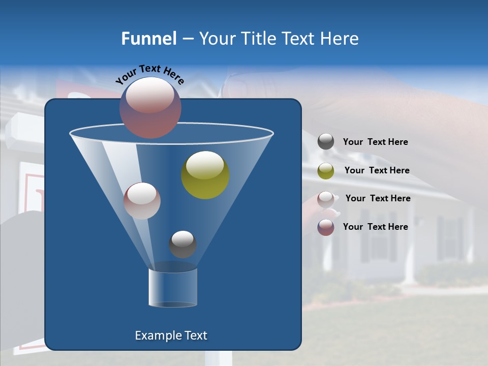 Adult Finger Senior PowerPoint Template