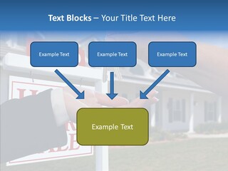 Adult Finger Senior PowerPoint Template