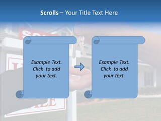 Adult Finger Senior PowerPoint Template